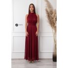Lunetta maxi ruha borvörös
