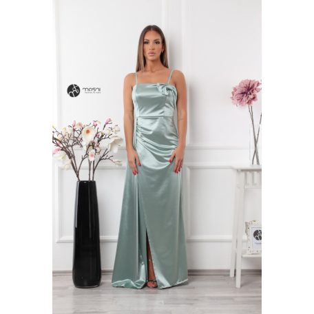 Polli maxi ruha pasztell zöld