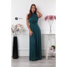 Lunetta maxi ruha petrolzöld