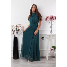 Lunetta maxi ruha petrolzöld