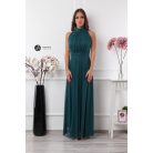 Lunetta maxi ruha petrolzöld
