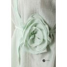 Oversize ing virágos kötővel halvány zöld
