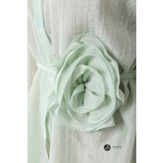 Oversize ing virágos kötővel halvány zöld