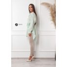 Oversize ing virágos kötővel halvány zöld