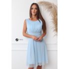 LUCIE rövid ruha világoskék