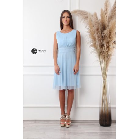 LUCIE rövid ruha világoskék