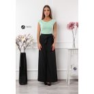 Ujjatlan, csónak nyakú felső menta