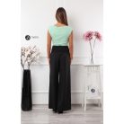 Ujjatlan, csónak nyakú felső menta