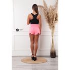 LEANE farmer skirt neon pink