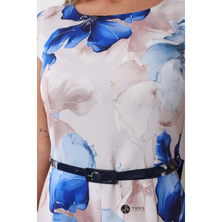 GERDA ruha kék virágos