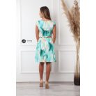 GERDA ruha zöld/bézs mintás