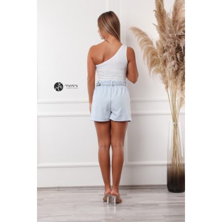 Félvállas ujjatlan felső törtfehér