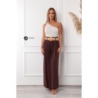 Félvállas ujjatlan felső bézs