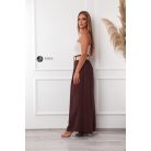 Félvállas ujjatlan felső bézs