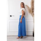Zsebes maxi szoknya királykék