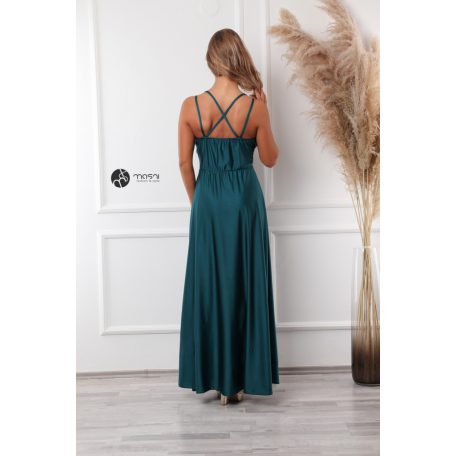 CHIARA maxi ruha sötétzöld
