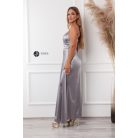 Szofi maxi ruha ezüst