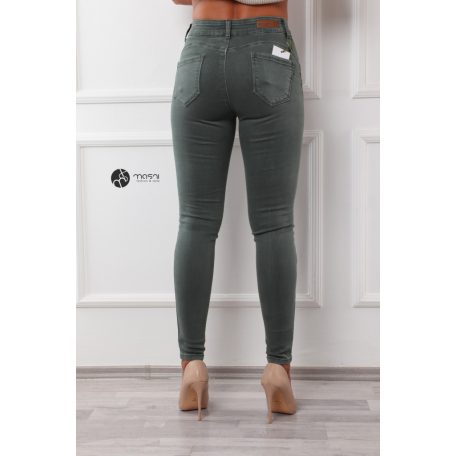 Push UP-os basic farmer nadrág keki zöld