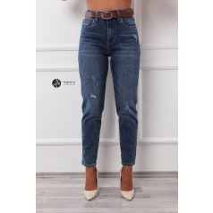 Capucine mom fit farmer nadrág kék