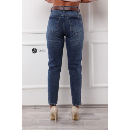 Capucine mom fit farmer nadrág kék