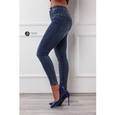 Maya push UP-os farmer nadrág kék