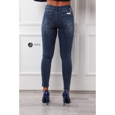 Maya push UP-os farmer nadrág kék