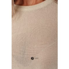 Csillogó hosszú ujjú felső arany