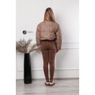 Gina kabát keki-barna