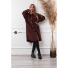 Simona kabát barna