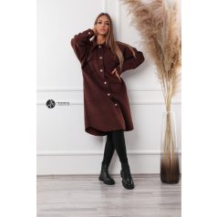 Simona kabát barna