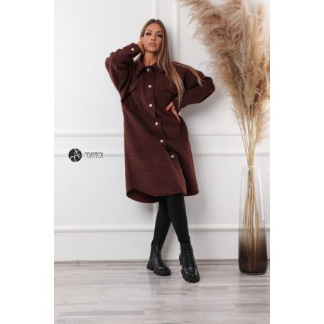 Simona kabát barna