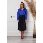 Leora szatén body királykék