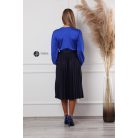 Leora szatén body királykék