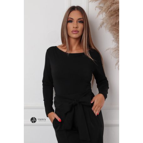 Basic hosszú ujjú felső fekete