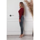 Basic hosszú ujjú felső bordó