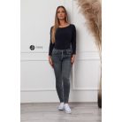 Basic hosszú ujjú felső sötétkék