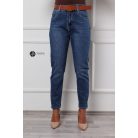 Bona mom fit farmer nadrág kék