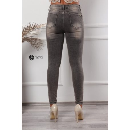 Giolla skinny farmer nadrág szürke 