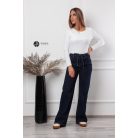 Kerek nyakú, hosszú ujjú poli body fehér