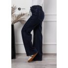 Valentina bőszárú farmer nadrág indigókék