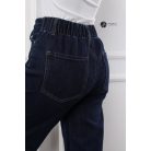 Valentina bőszárú farmer nadrág indigókék