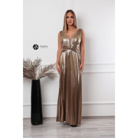 Aida maxi ruha arany