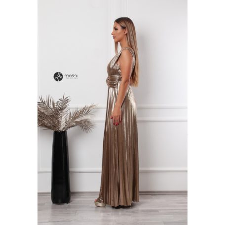 Aida maxi ruha arany
