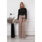 Virágos necc felső fekete