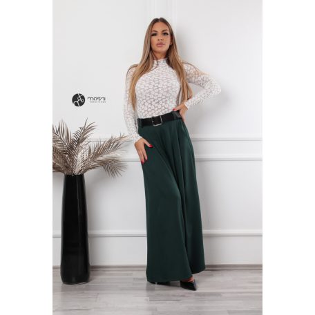 Virágos necc felső fehér