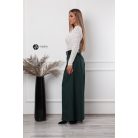 Virágos necc felső fehér