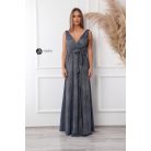 Bellini csillogó maxi ruha kék