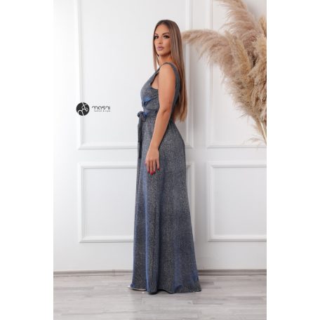 Bellini csillogó maxi ruha kék