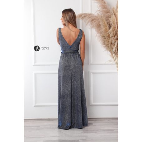 Bellini csillogó maxi ruha kék