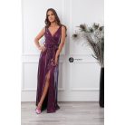 Bellini csillogó maxi ruha lila